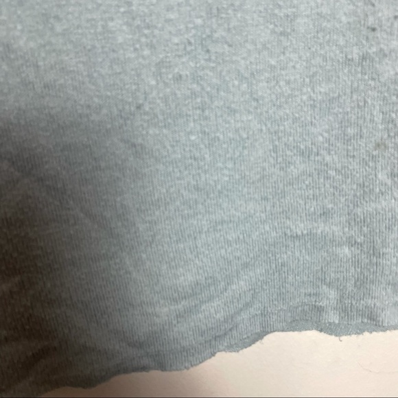 American Eagle Blue V-Neck Soft Shirt Size L - Picture 6 of 8